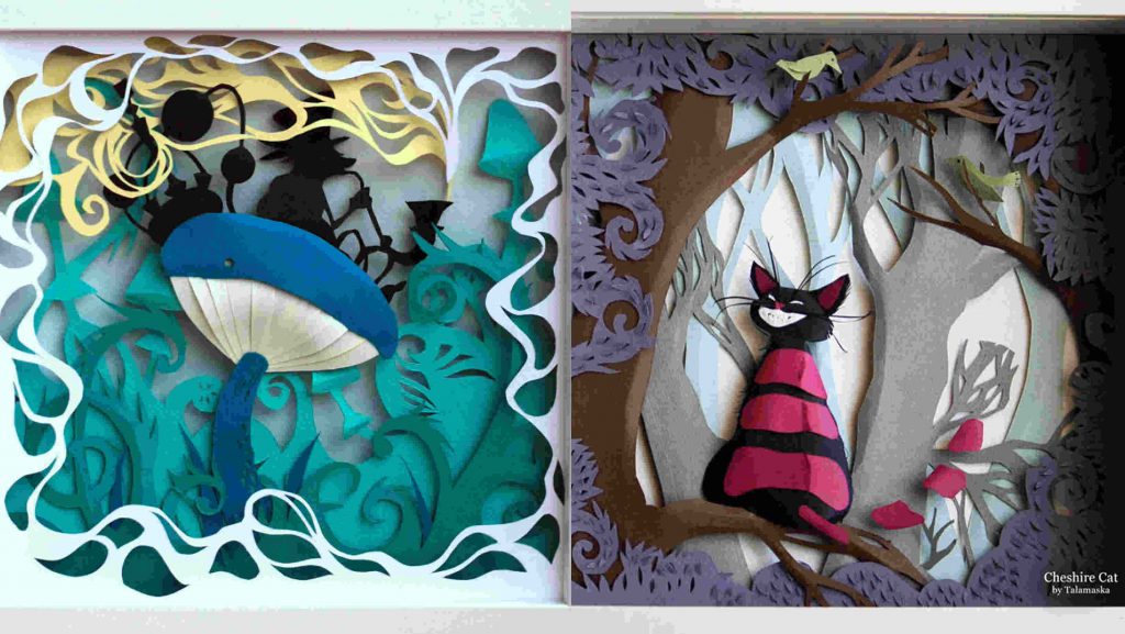 These Paper Illustrations Will Immerse You in Wonderland