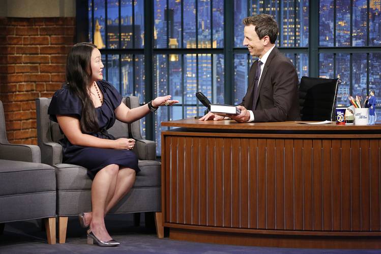 Seth Meyers Brings His Literary Love to Late Night