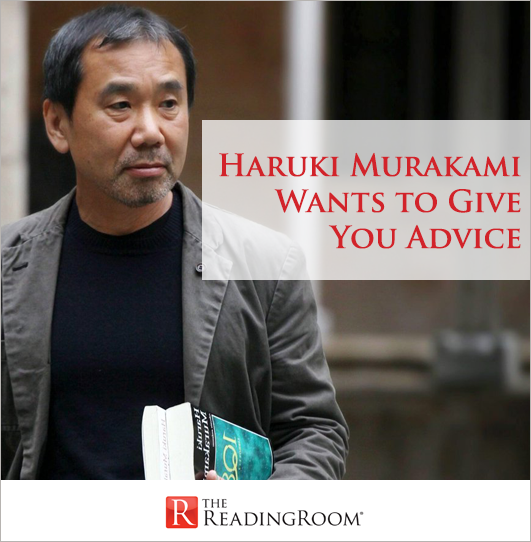 Haruki Murakami Wants to Give You Advice