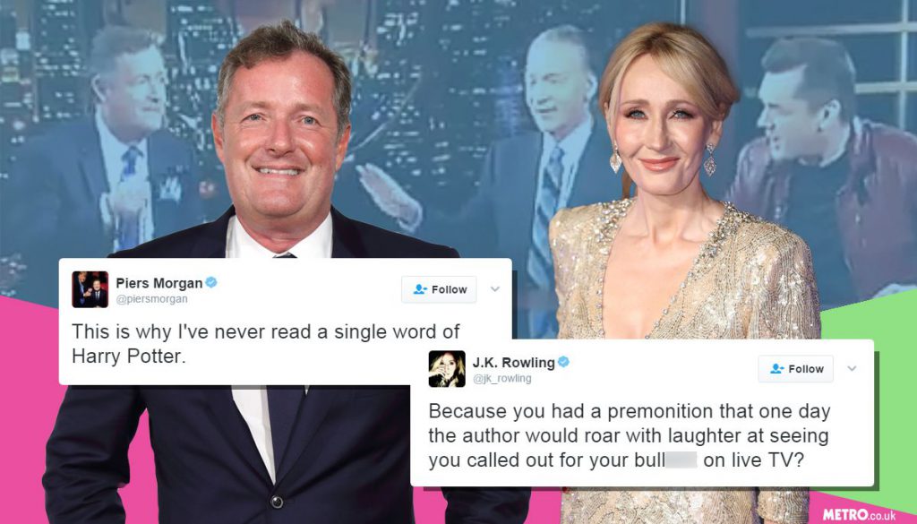 UK Bookstore Trolls Piers Morgan With Potter Tweets