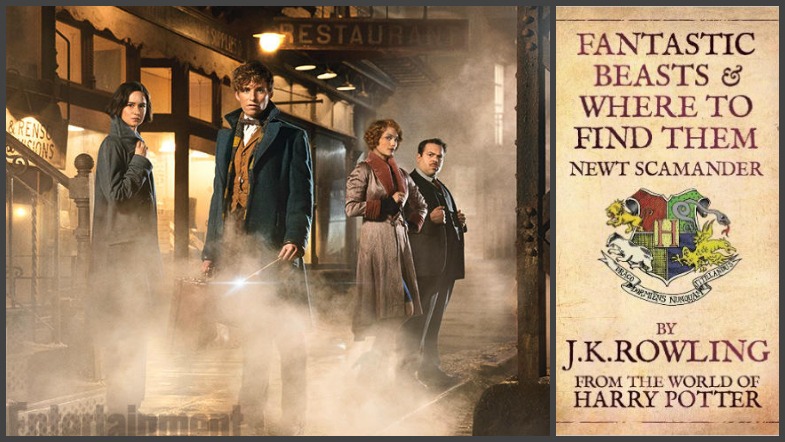 Behind-the-Scenes Stills from “Fantastic Beasts” Set