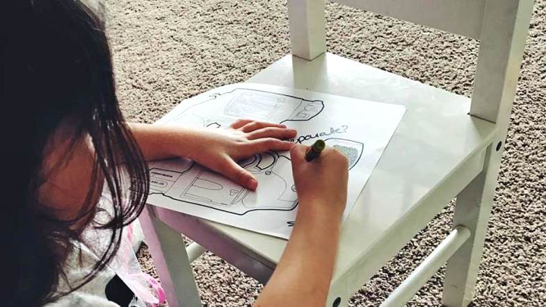 New Coloring Book Promotes Gun Safety