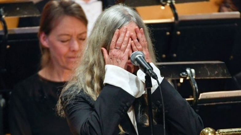 Patti Smith on Her Emotional Nobel Prize Tribute