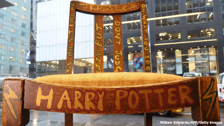 Someone Paid 278,000 for J.K. Rowlings Old Chair