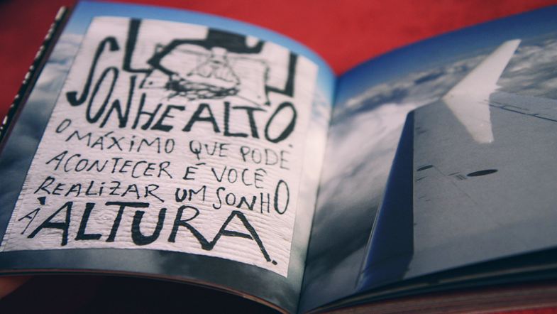 Brazilian Poet Only Writes on Napkins