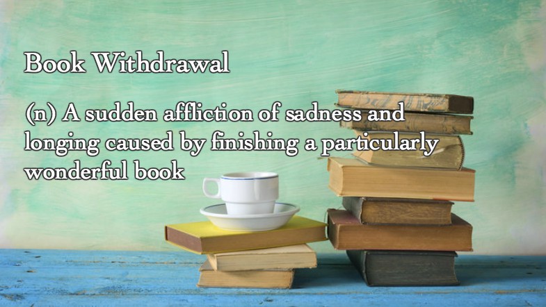 7 Signs You’re Going Through Book Withdrawal