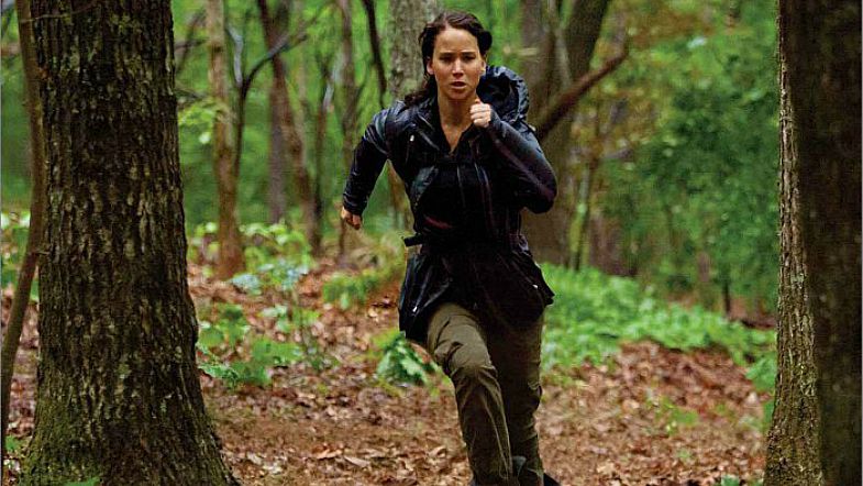 Katniss running