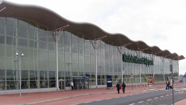 Exterior of Doncaster Airport