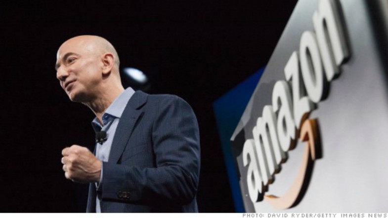 Jeff Bezos at Amazon event