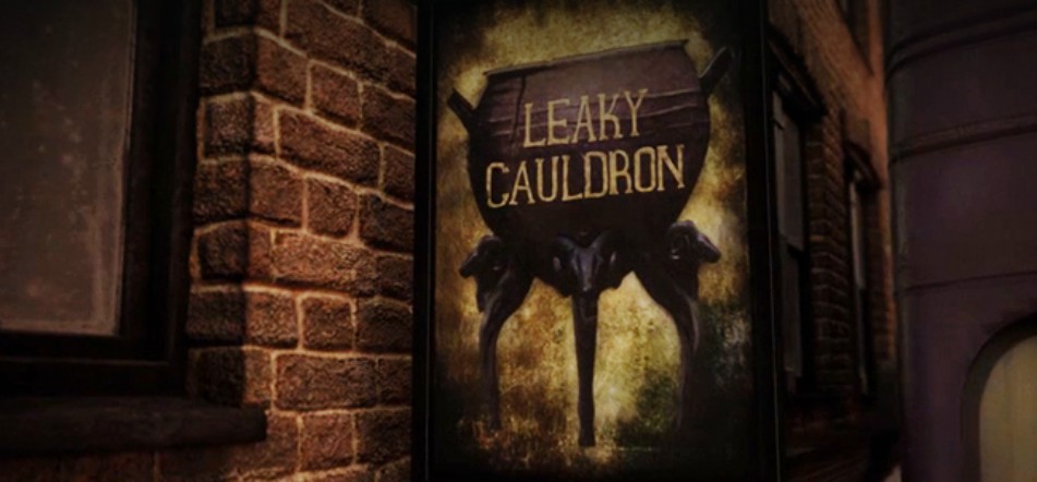 A Real Life Leaky Cauldron? Yes Please!