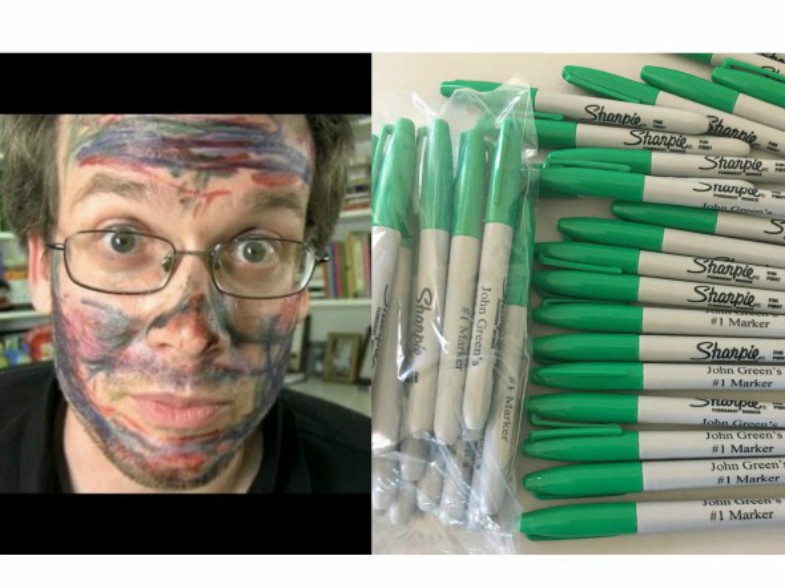 5 Activities John Green Can Do With His New Sharpies
