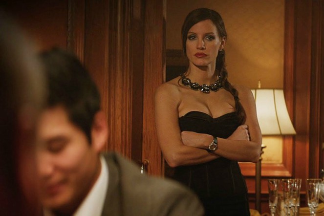 Jessica Chastain in Molly's Game