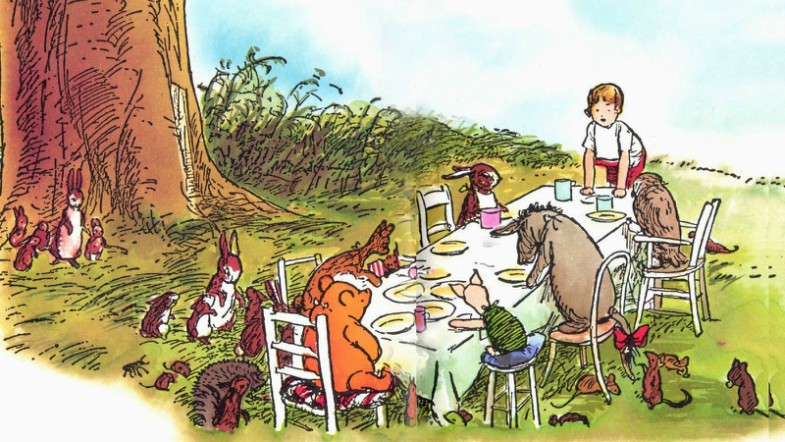 Illustration of Winnie the Pooh