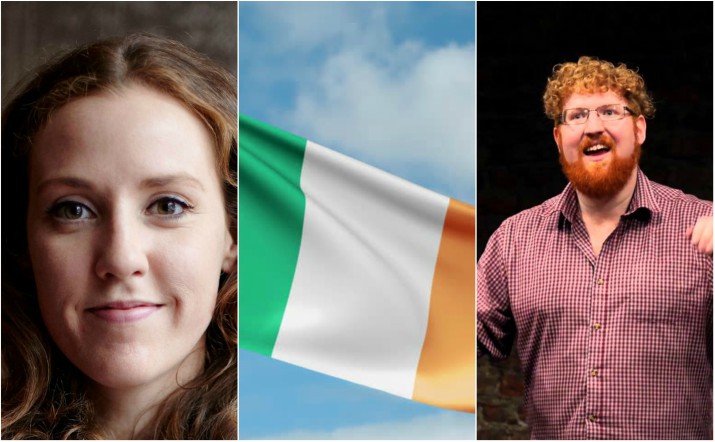 Louise O'Neill, The Irish Flag, Dave Rudden