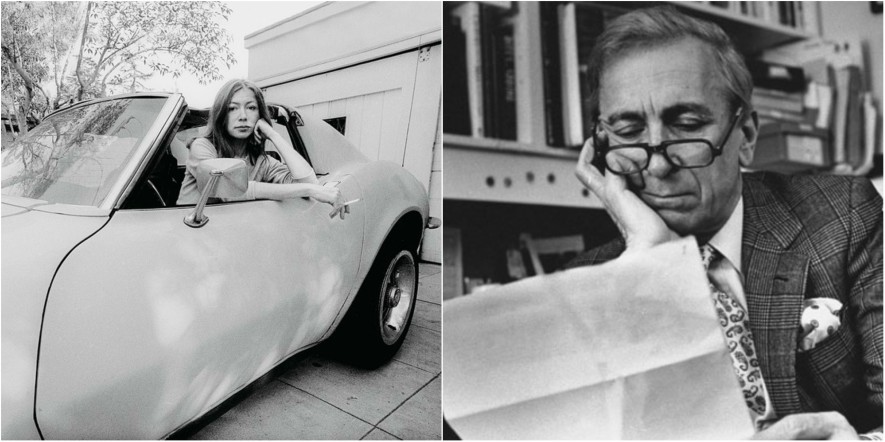 Joan Didion and Gay Talese