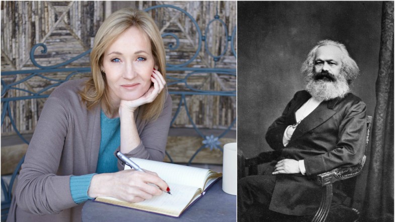 JK Rowling and Karl Marx