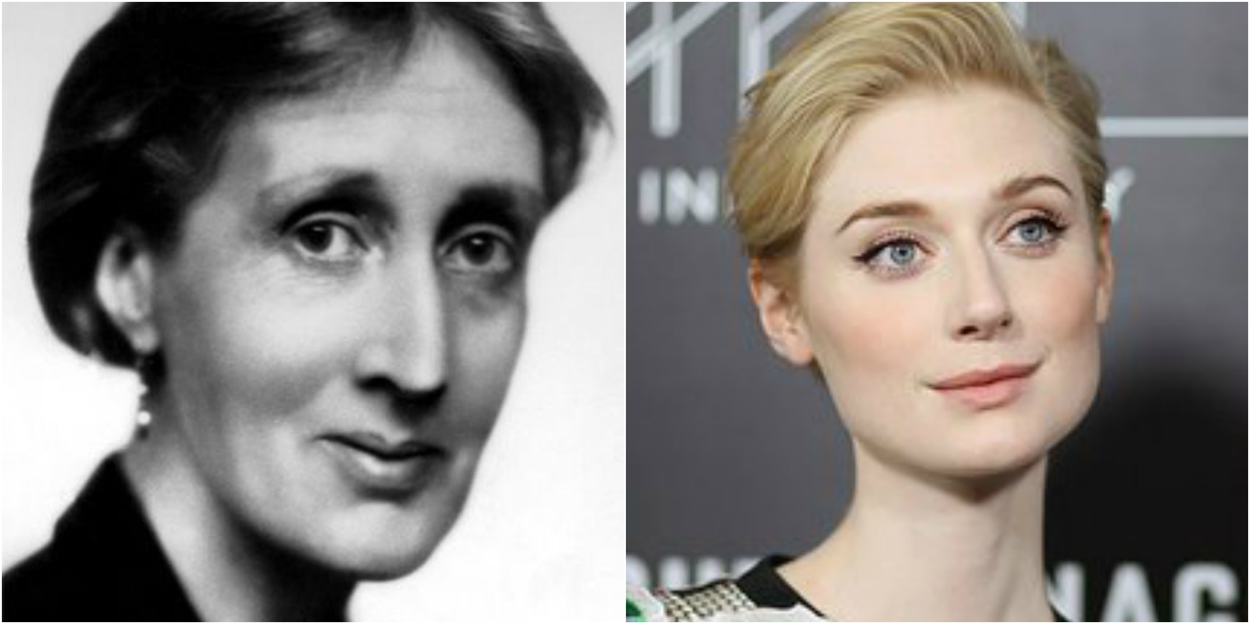 Virginia Woolf and Elizabeth Debicki
