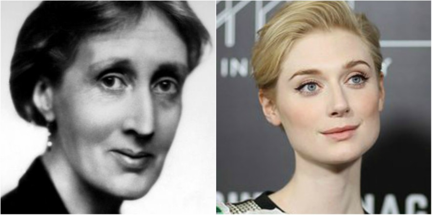 Virginia Woolf and Elizabeth Debicki