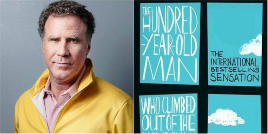 Will Ferrell and the cover of book