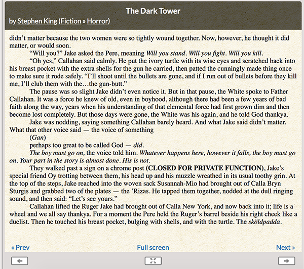 Read Any Book online reader