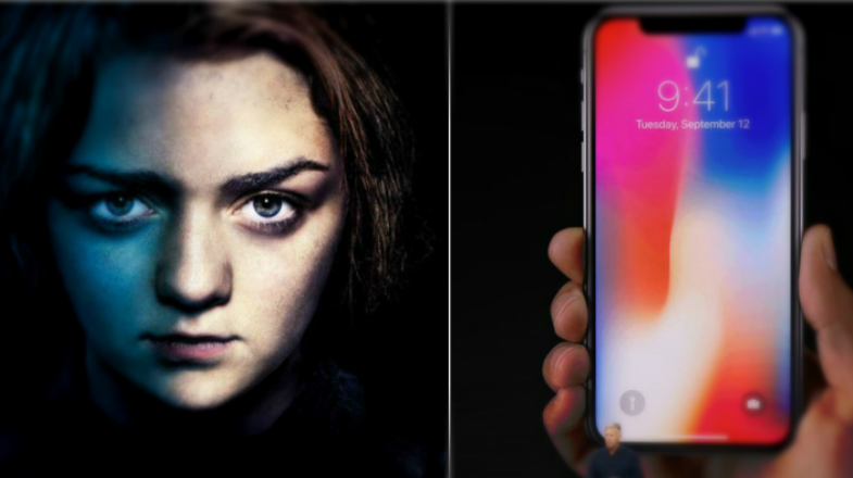 iPhone X Fail Prompts Hilarious Arya Stark Jokes