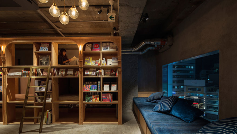 You Have to Stay in This Japanese Hostel…I Mean Bookcase
