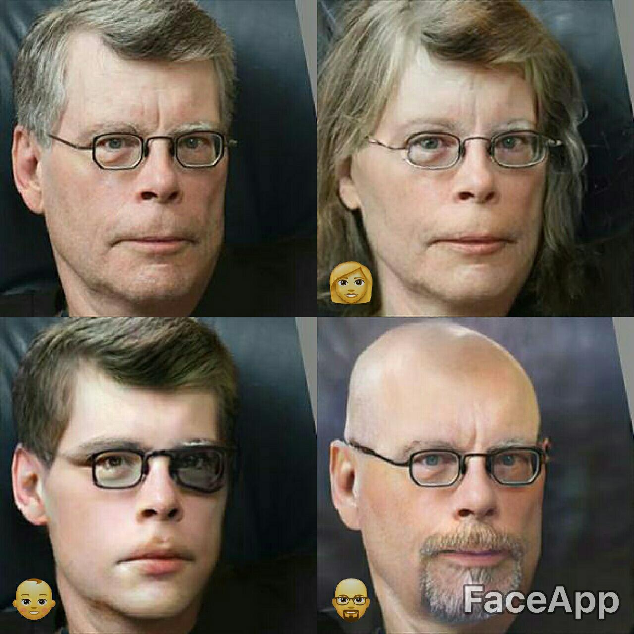 stephen king face app bookstr