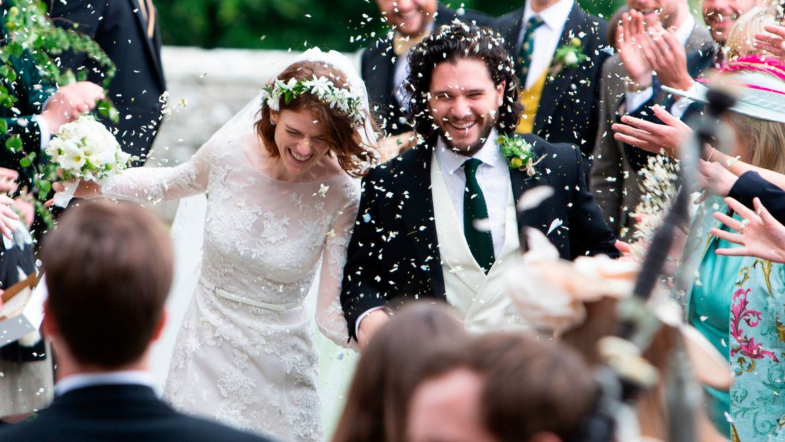‘Game Of Thrones’s Kit Harington and Rose Leslie Got Married And It Was Beautiful