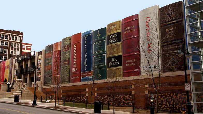This Building is Literally Made of Books and It Is Amazing
