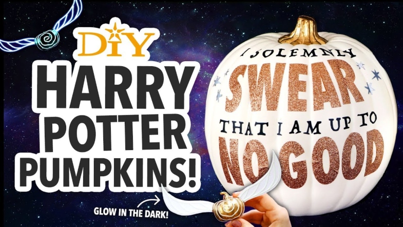How to Make the Cutest Harry Potter Pumpkins Ahead of Halloween!