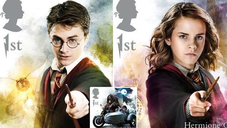 harry potter stamps