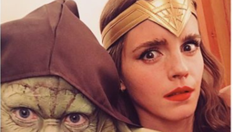 Emma Watson Dresses up as Wonder Woman and Promotes New Book Club Pick!
