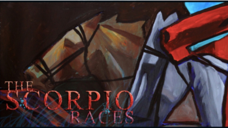 Artwork from The Scorpio Races