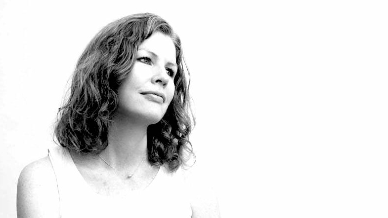 A black-and-white photo of Brigid Hughes.