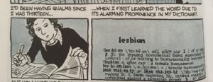 Alison Bechdel realizes she is a lesbian in 'Fun Home,' her graphic novel memoir