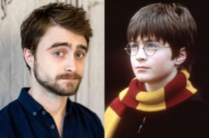Younger and older Daniel Radcliffe