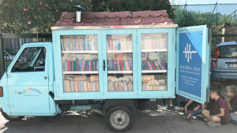 A Library On Wheels Is Helping Children In Italy Read More