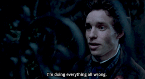 Marius says, "I'm doing everything all wrong."