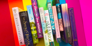 A rainbow of LGBT+ books