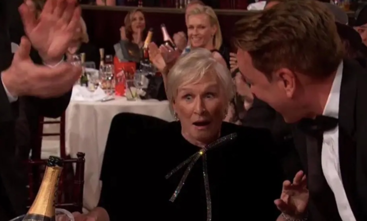 Glenn Close’s Empowering Golden Globes Speech Leaves Everyone in Tears