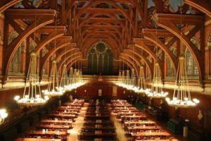 The Harvard University library
