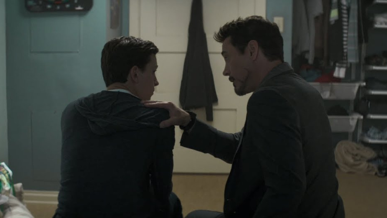 spiderman and iron man