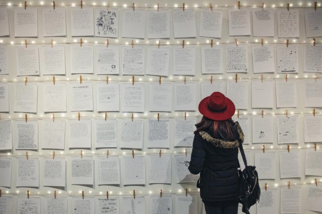 The Stranger Project Exhibits Hand-Written Stories from Across the Country