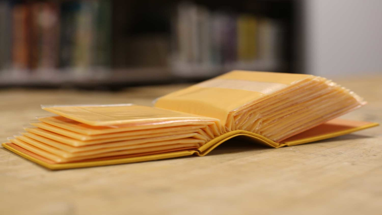A Book Made Out of Cheese Is Actually a Thing