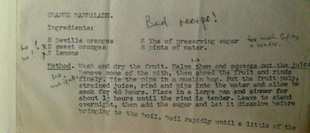 Orwell's orange marmalade recipe