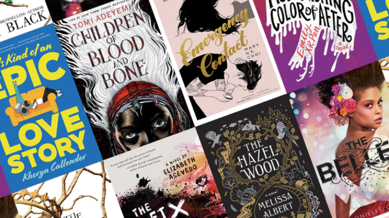 A selection of 2018's bestselling YA reads, including 'Children of Blood and Bone' and 'The Poet X'