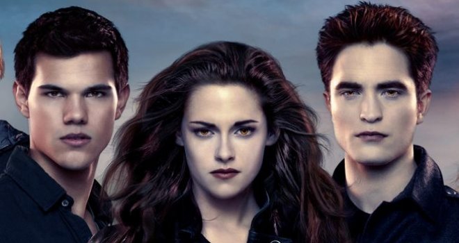 Edward, Bella, Jacob in Twilight