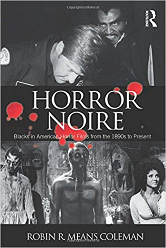 The book cover of Horror Noire by Robin R. Means Coleman