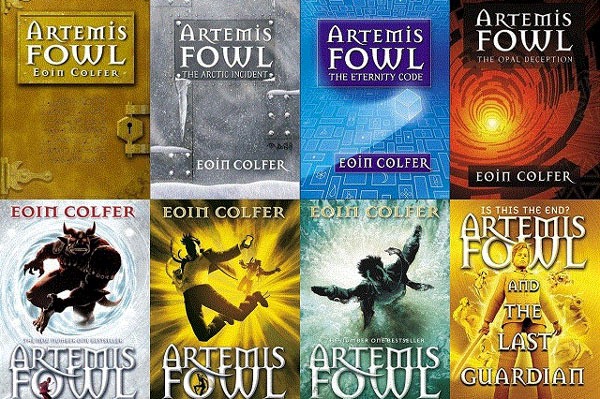 Artemis Fowl book covers