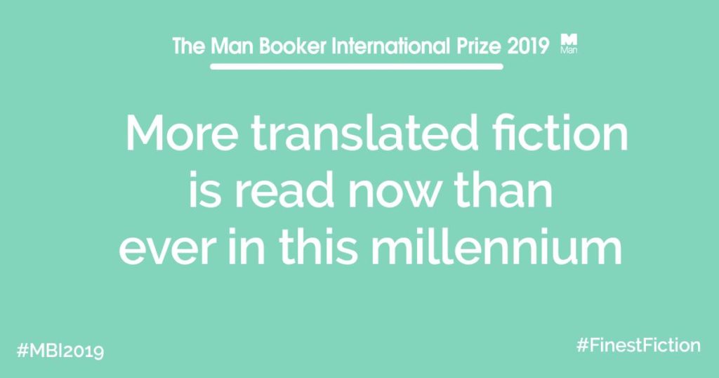 "More translated fiction is read now than ever in this millennium."
